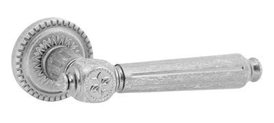 Дверная ручка rich art 304 r15 as античное серебро одесса