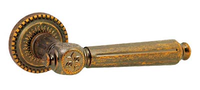 Дверная ручка rich art 304 r15 ob античная бронза одесса