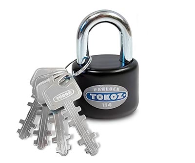 Висячий замок Tokoz 114 в Одессе